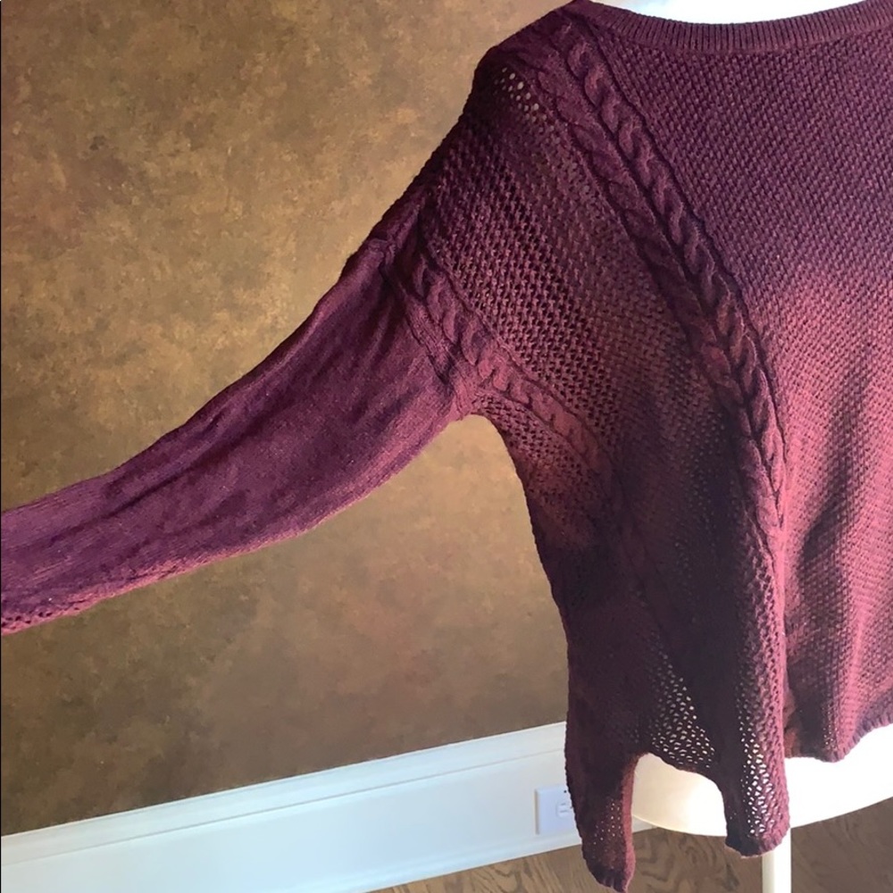 Maroon American Eagle Sweater - image 2